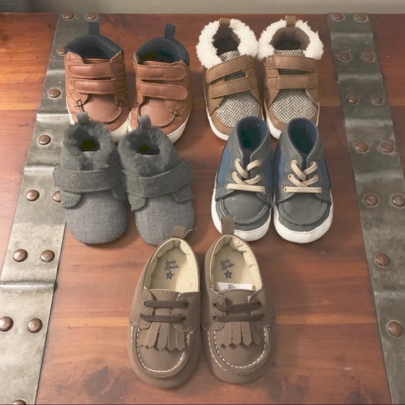 Carter's Other - Carter’s Baby Boy Soft Shoes Bundle (5 pairs)